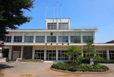 Primary school. Saku Municipal Usuda to elementary school 1310m