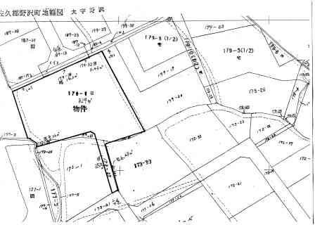 Compartment figure. Land price 25 million yen, Land area 829 sq m
