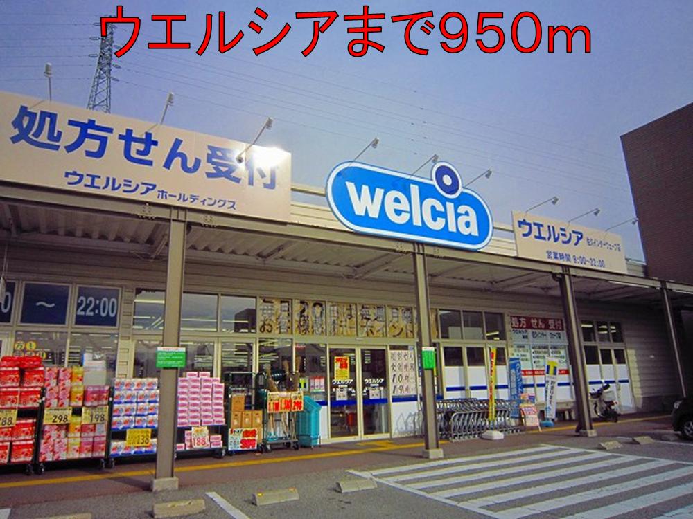 Dorakkusutoa. Uerushia Saku Inter shop 950m until (drugstore)