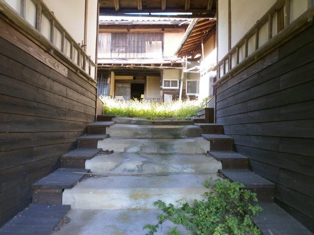 Local appearance photo. Stairs leading to the north building