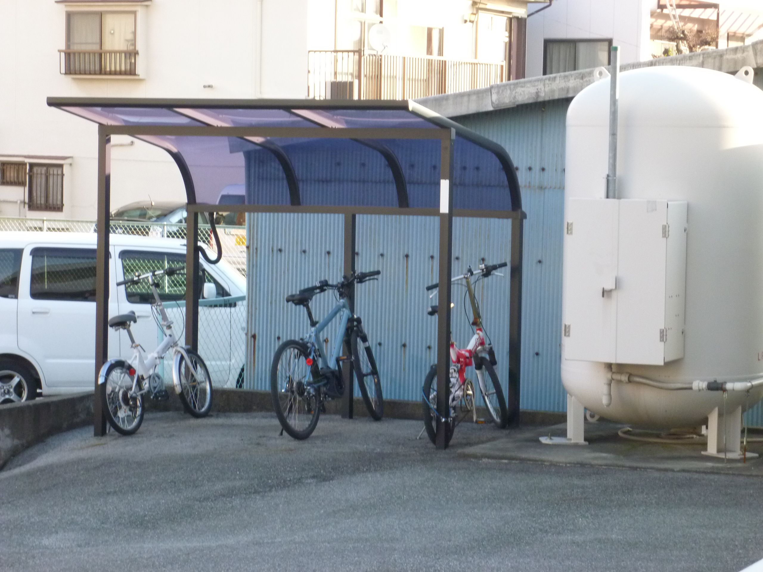 Other common areas. Bicycle-parking space