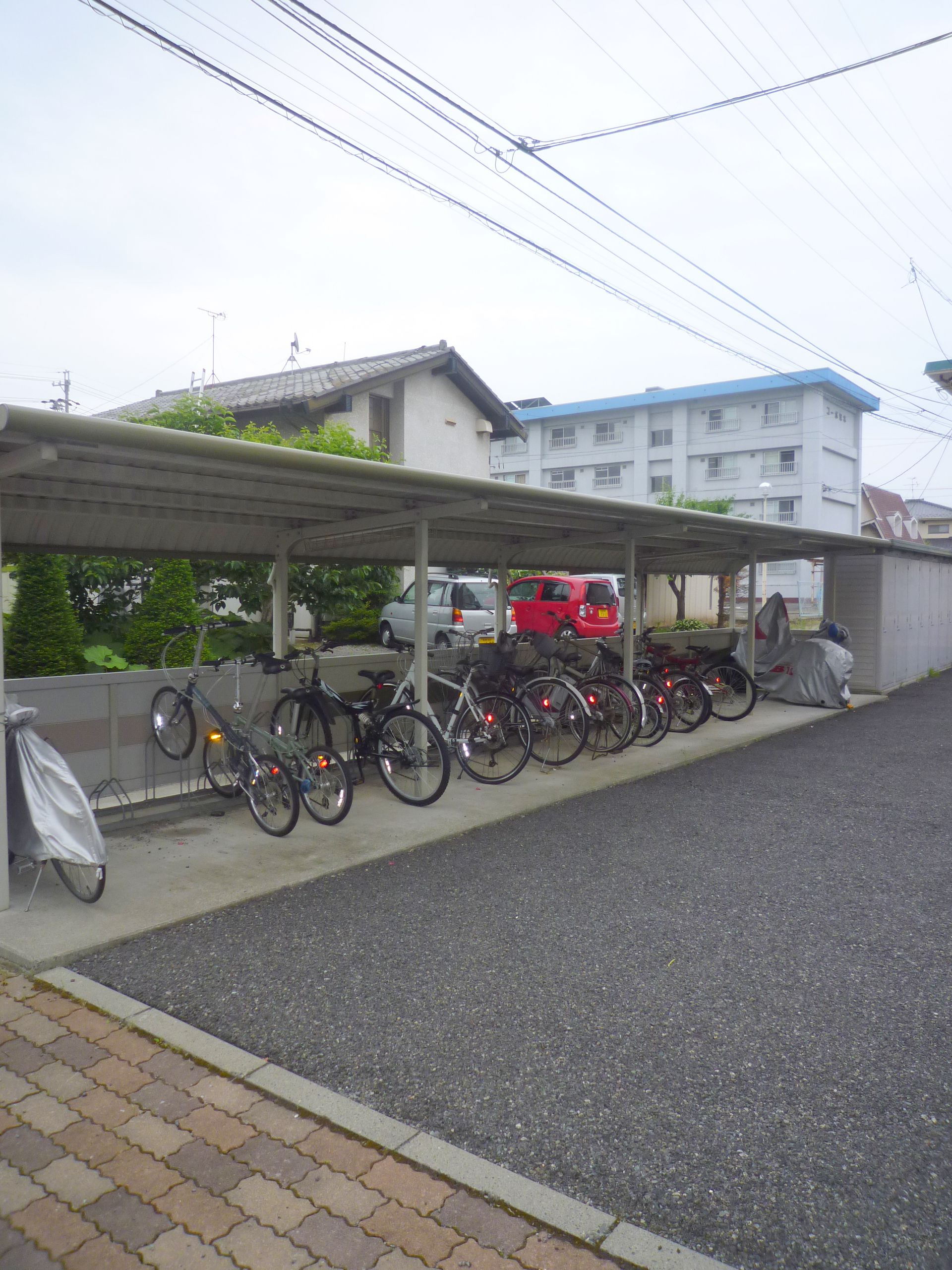 Other common areas. Bicycle-parking space