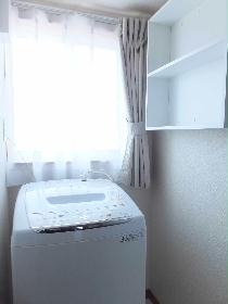 Other. Specifications of the washing machine storage is different from the first floor and the second floor or higher