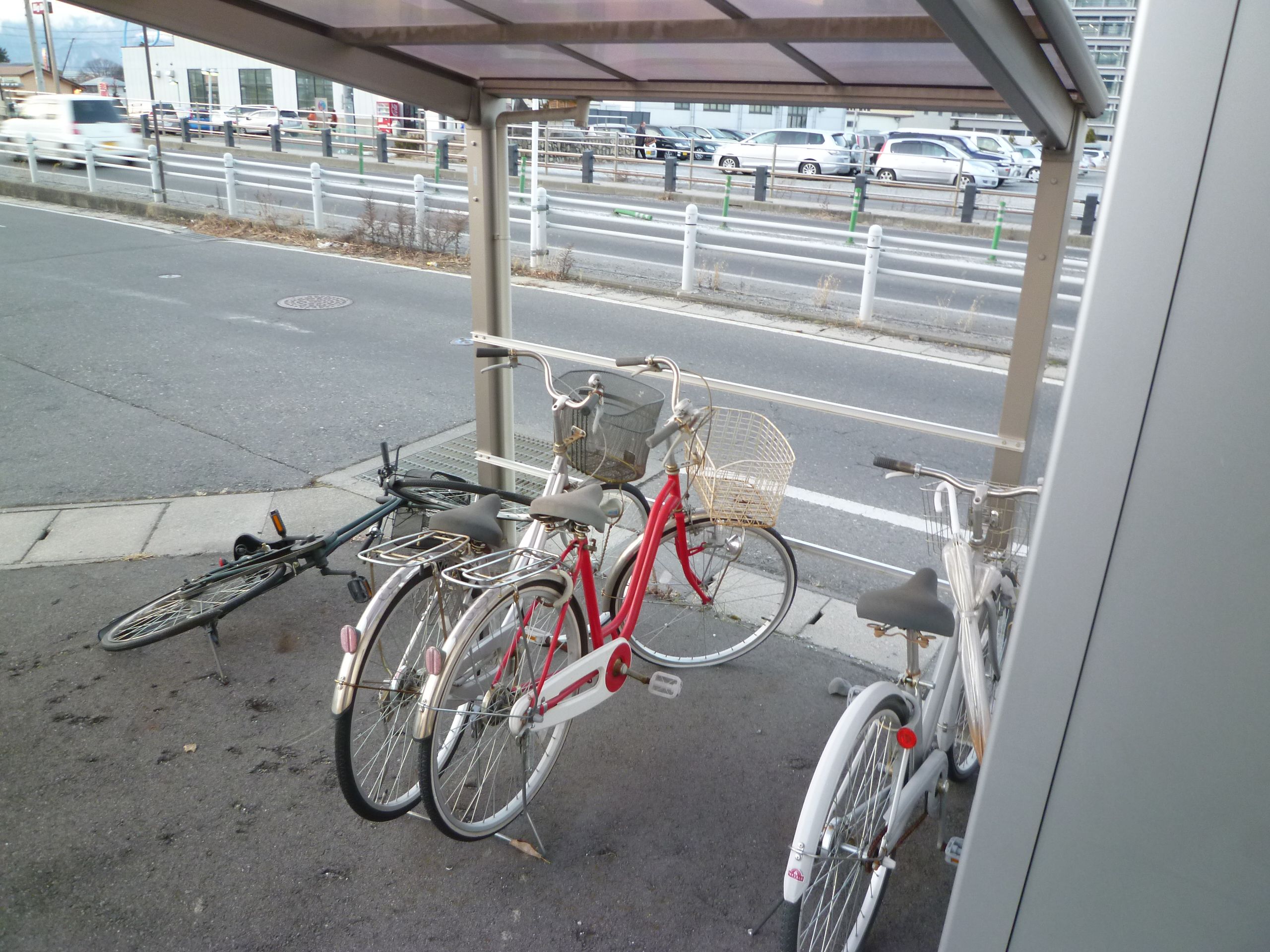 Other common areas. Bicycle-parking space