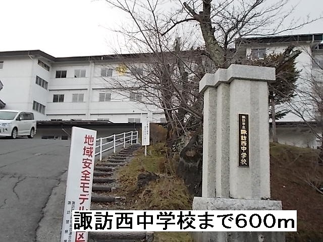 Junior high school. Suwanishi 600m until junior high school (junior high school)
