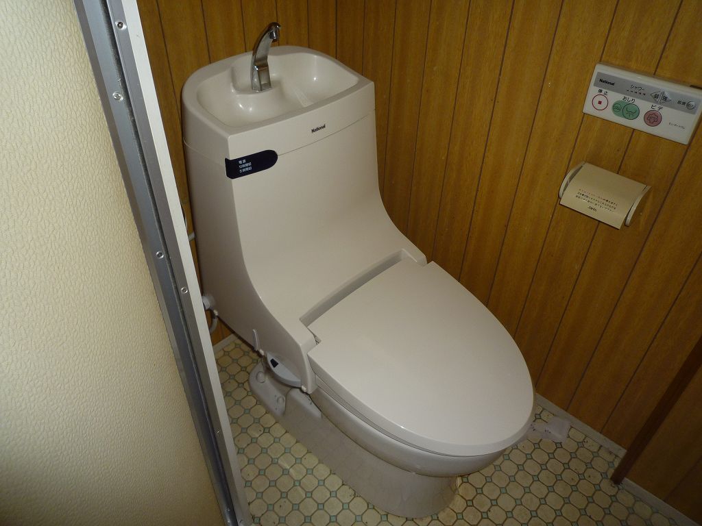 Toilet.  ※ Room 201