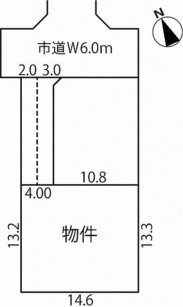 Compartment figure. Land price 7.88 million yen, Land area 193.05 sq m