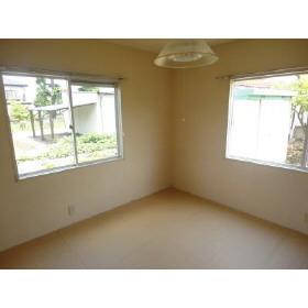 Other room space. North Japanese-style room Bright two-plane window