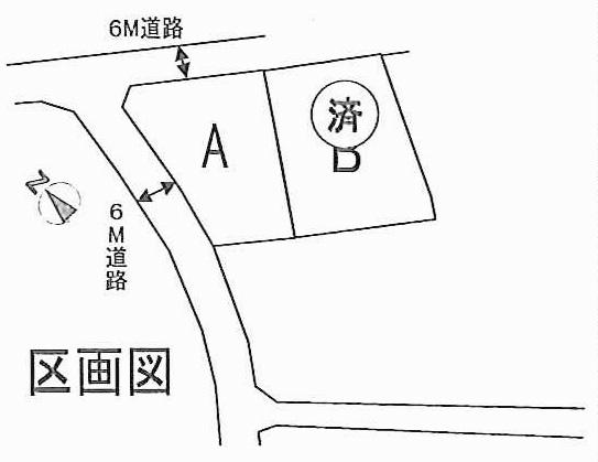 Compartment figure. Land price 7,625,000 yen, Land area 162.64 sq m