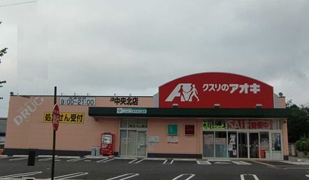 Dorakkusutoa. Medicine of Aoki Ueda central North shop 475m until (drugstore)