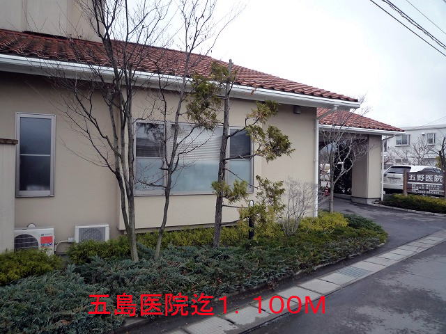 Hospital. 1100m until Goto clinic (hospital)