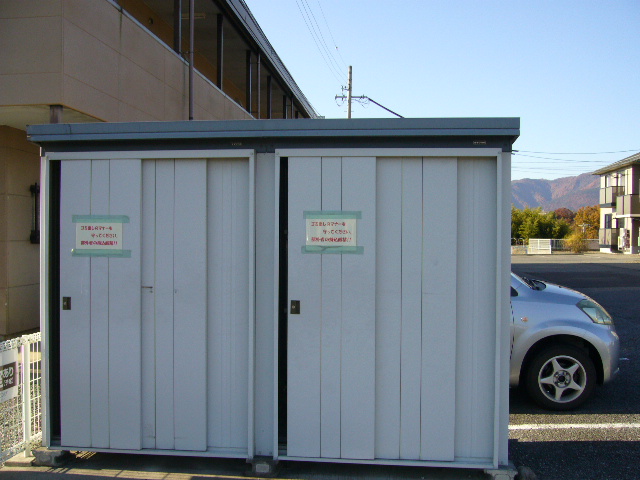 Other common areas. Private garbage station