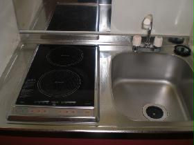 Kitchen. Electric stove (2 burners)