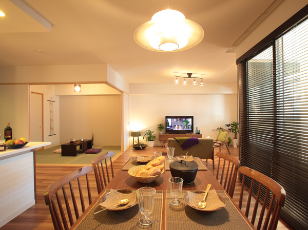 Interior.  [Living-dining kitchen]  ※ Indoor photo of the web is all model room A type.