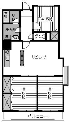 Floor plan. 3LDK, Price 13.5 million yen, Occupied area 67.47 sq m