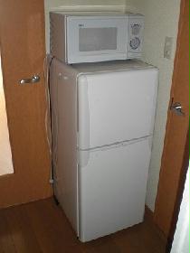 Kitchen. furniture ・ Consumer electronics is also equipped
