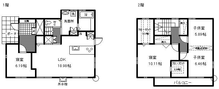 Floor plan. 21.5 million yen, 4LDK, Land area 280.21 sq m , Building area 123.85 sq m