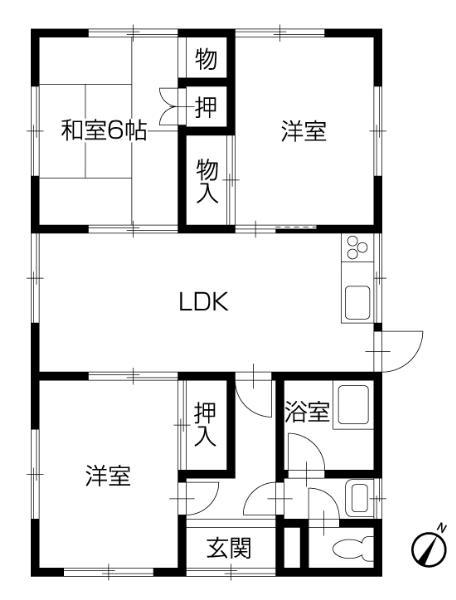 Floor plan. 15.8 million yen, 3LDK, Land area 247.62 sq m , Is Heike of building area 67.73 sq m 3LDK