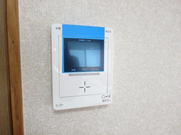 Security equipment. Intercom with color monitor