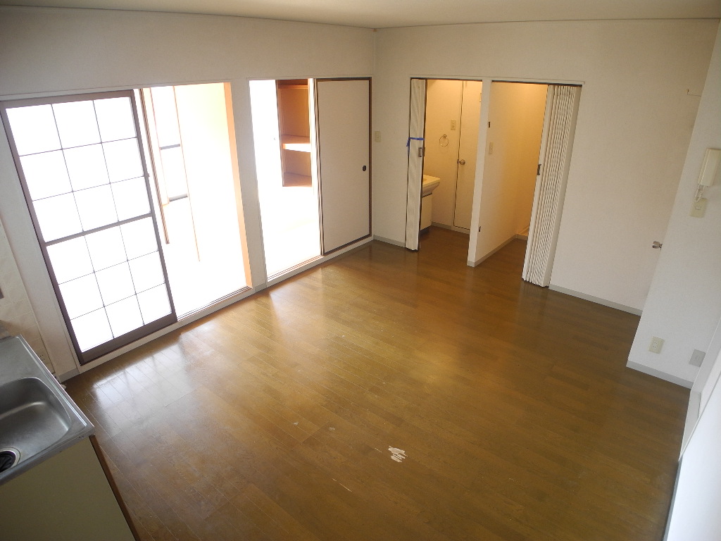 Living and room. Image is before renovation