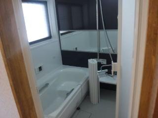 Bathroom. New unit bus with automatic hot water clad function