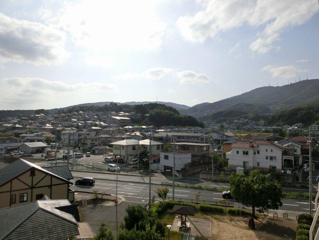 View photos from the dwelling unit. Mount Ikoma looks