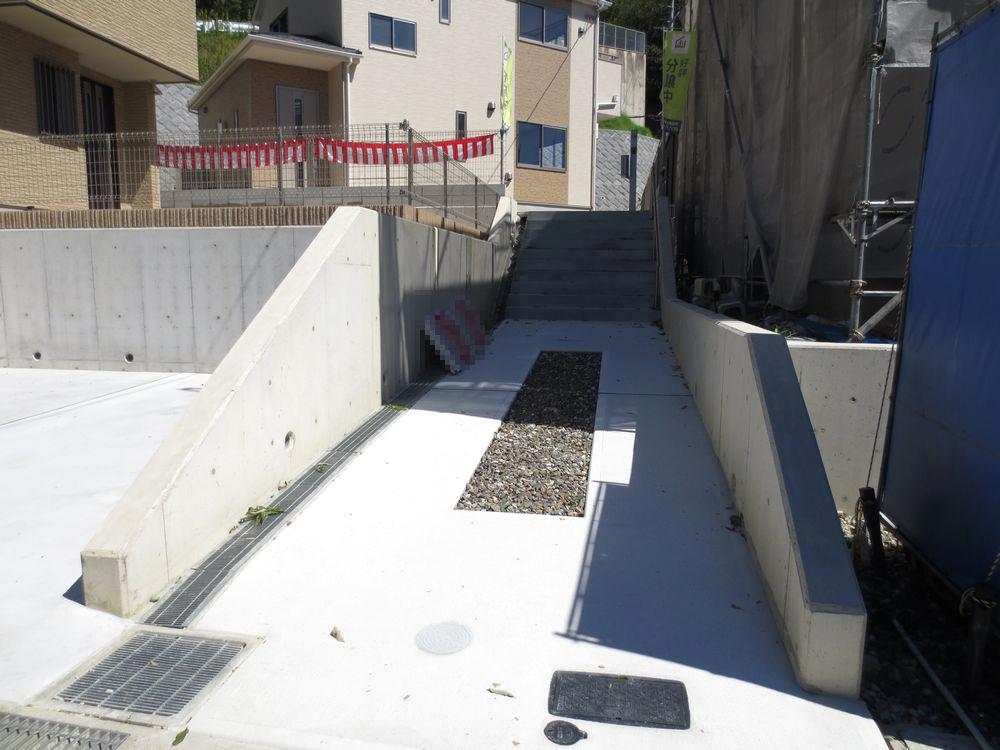 Parking lot.  ■ Parking two Allowed ■ 