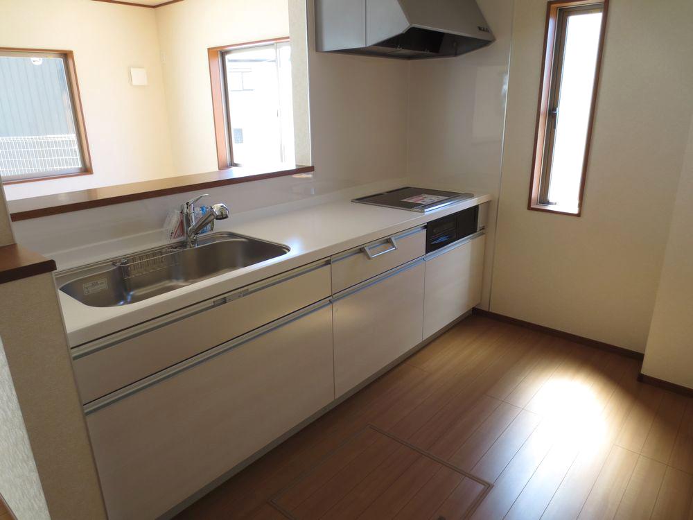 Kitchen.  ■ System kitchen is equipped with a water purifier.  ■ 