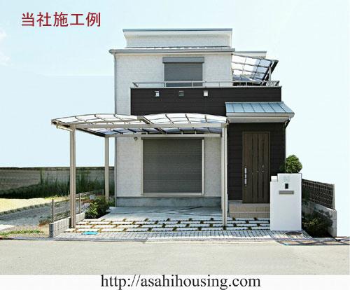 Building plan example (exterior photos). Building plan example Building price 16,770,000 yen (Exterior ・ Consumption tax included ・ There is some option) Building area 100.19 sq m