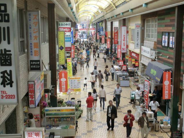 Streets around. Ikoma 1120m shopping street until the Station shopping district Surprised Street! !