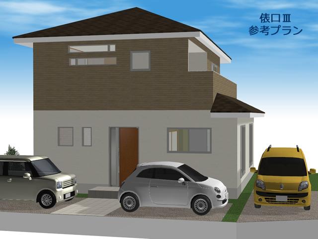 Building plan example (Perth ・ appearance). Building plan example Building price 16.2 million yen, Building area 99.18 sq m