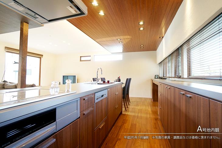 Kitchen.  [A No. land] [A No. land introspection] 2013 January shooting  ※ Furniture in the photos ・ The small items not included in the price. 