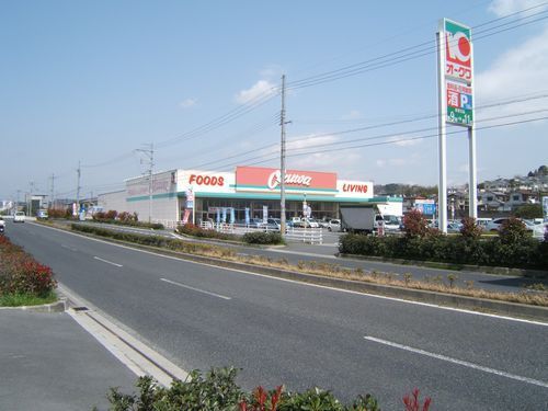 Supermarket. Okuwa Ikoma Nabatake store up to (super) 546m