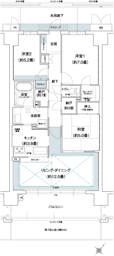 Floor: 3LDK + N, the occupied area: 78.83 sq m, Price: 34.2 million yen