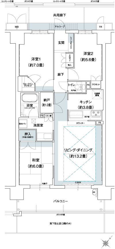 Floor: 3LDK + N, the occupied area: 78.83 sq m, price: 33 million yen
