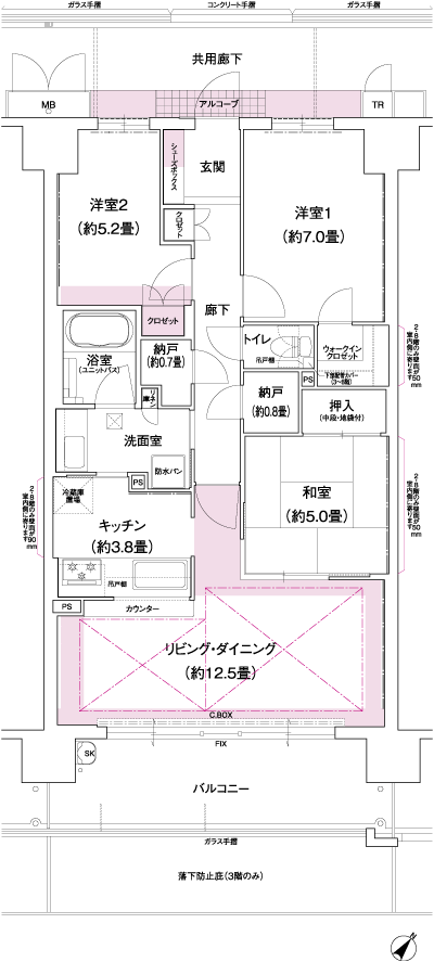 Floor: 3LDK + N, the occupied area: 78.83 sq m, Price: 29,700,000 yen ・ 32,100,000 yen