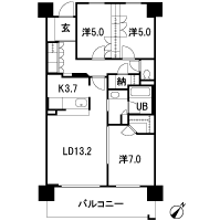 Floor: 3LDK + N, the occupied area: 81.43 sq m, Price: 31.9 million yen