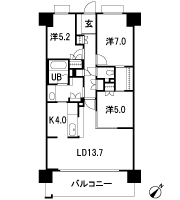 Floor: 3LDK, occupied area: 78.83 sq m, Price: 31.7 million yen ・ 32,900,000 yen