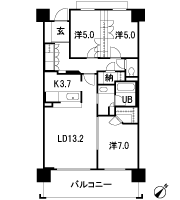 Floor: 3LDK + N, the occupied area: 81.43 sq m, Price: 33.2 million yen