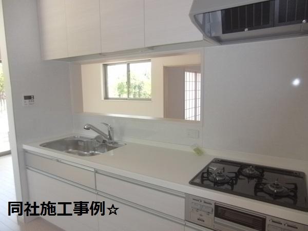 Same specifications photo (kitchen). The company construction case