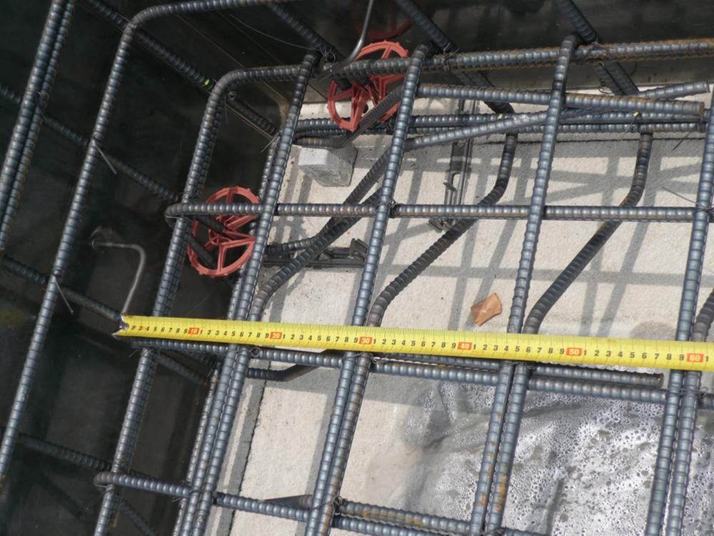 Construction ・ Construction method ・ specification. "We Specifications Foundation reinforcement "13mm rebar foundation base was Haisuji to 20cm pitch of - scan
