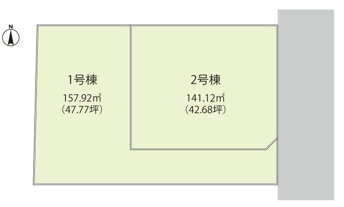 Compartment figure. 25,800,000 yen, 4LDK, Land area 157.92 sq m , Building area 102.68 sq m