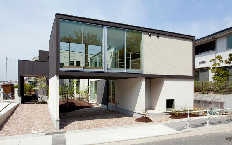 Other. (Example of construction) appearance construction photo Form is taking a garage space on the first floor on the second floor living plan. 