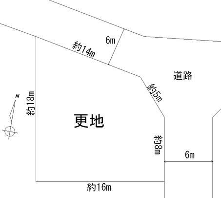 Compartment figure. Land price 15.8 million yen, Land area 229.64 sq m