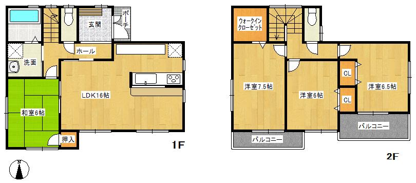 Floor plan. (No. 1 point), Price 24 million yen, 4LDK, Land area 140.63 sq m , Building area 98.82 sq m