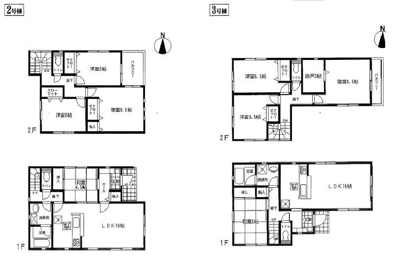 Floor plan. 21,800,000 yen, 4LDK, Land area 142.46 sq m , Building area 98.82 sq m