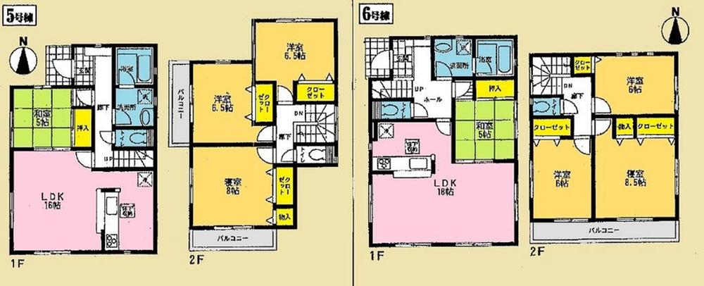 Floor plan. Price 22,800,000 yen, 4LDK, Land area 200.23 sq m , Building area 98.01 sq m