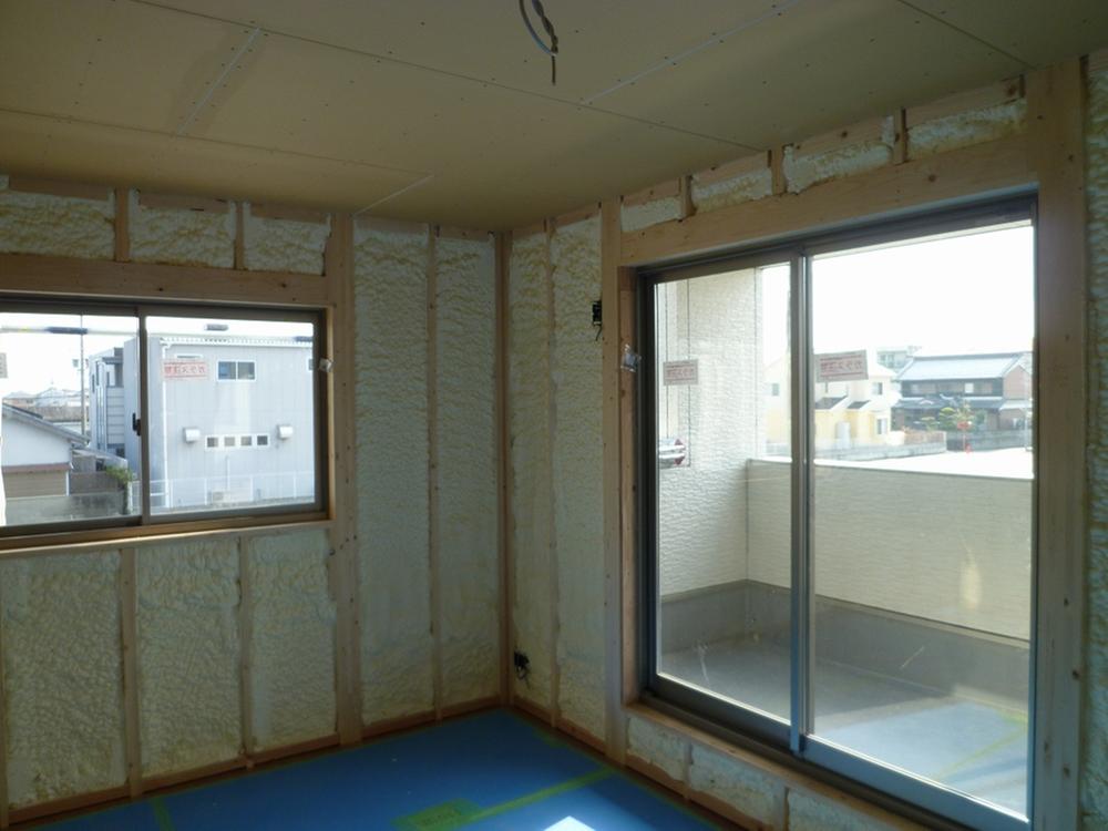 Local appearance photo. Model house (insulation construction)