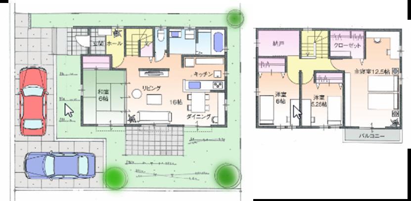 Building plan example (introspection photo). Building plan example (No. 12 locations) Building Price      13,930,000 yen, Building area 115.09 sq m  ※ For delivery in the same property is on or after April 1,, The price is to apply the 8% consumption tax.  ※ Additional information is available at the clerk. 