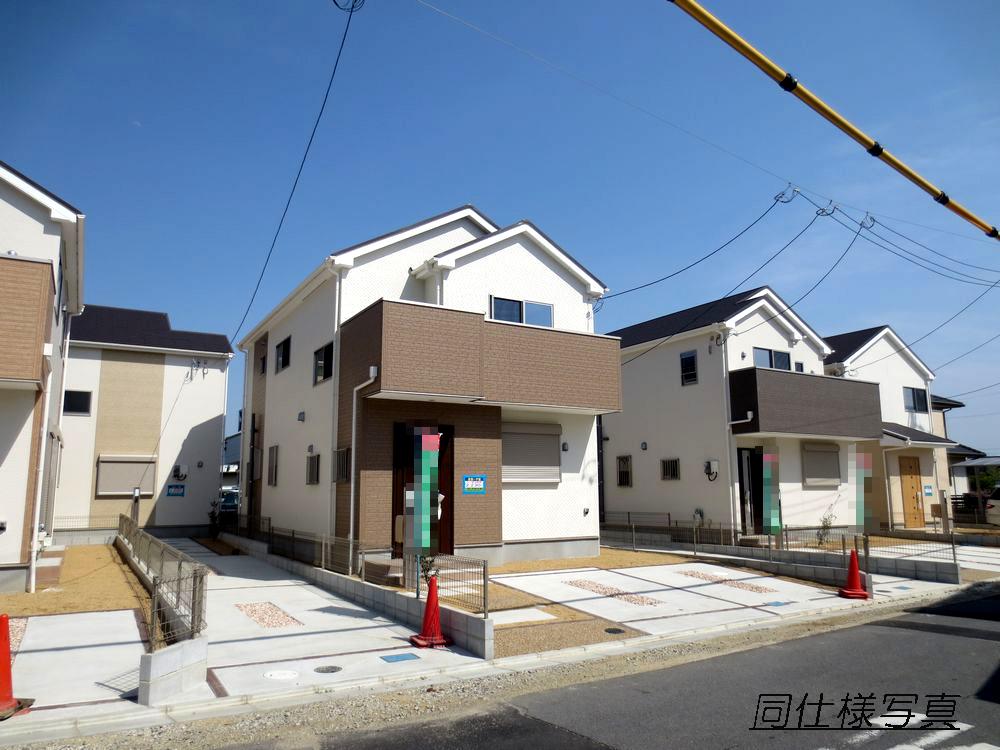 Rendering (appearance). 2014 February is scheduled to be completed! Please feel free to contact us ■ 1 ~ No. 5 areas ・ No. 8 land is the solar power generation system with housing!  ■ 